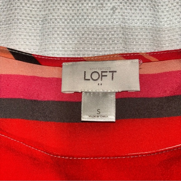LOFT Stripe Top Size S - Picture 8 of 10